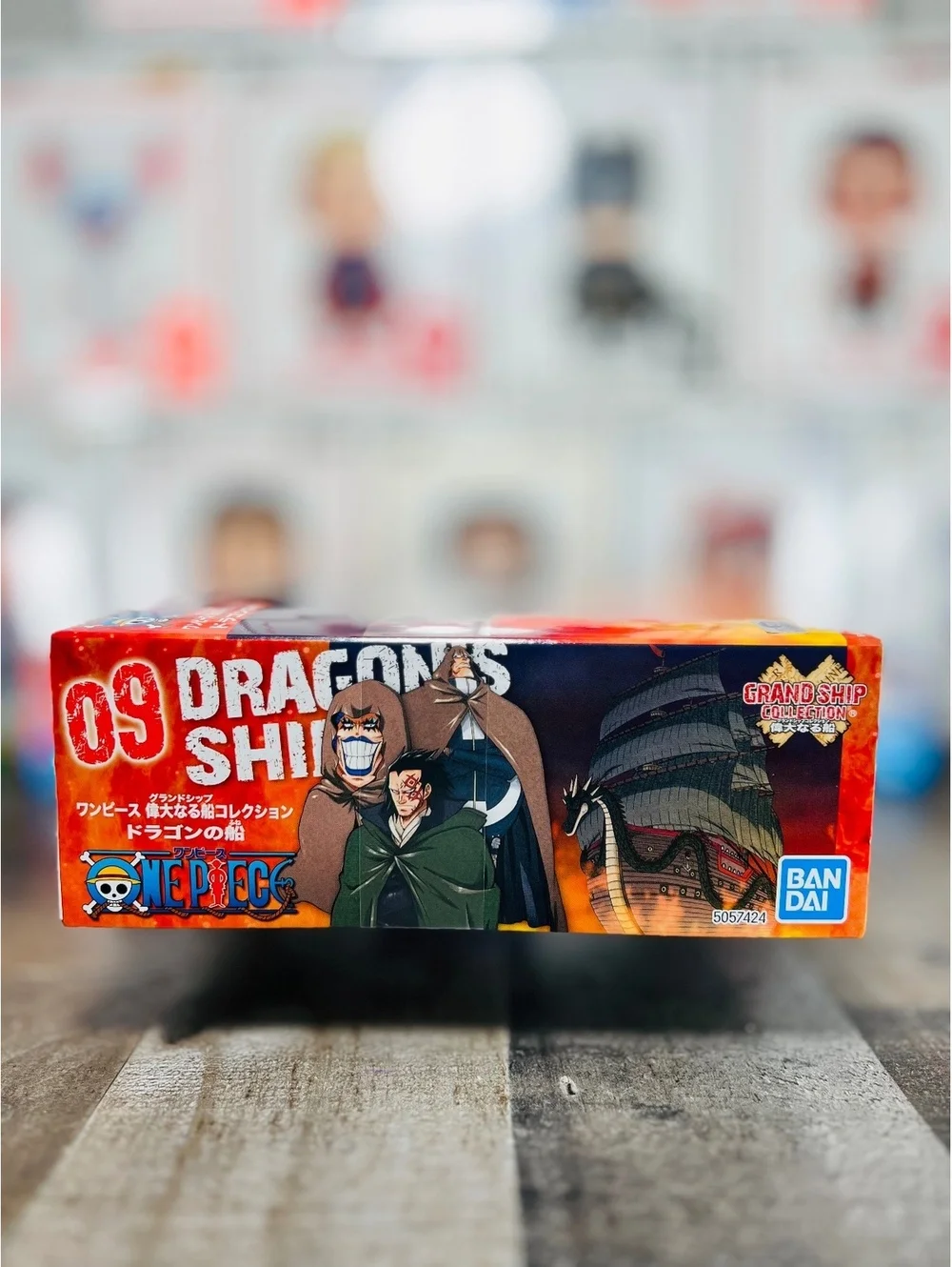 One Piece Grand Ship Collection Dragon Ship Model Kit